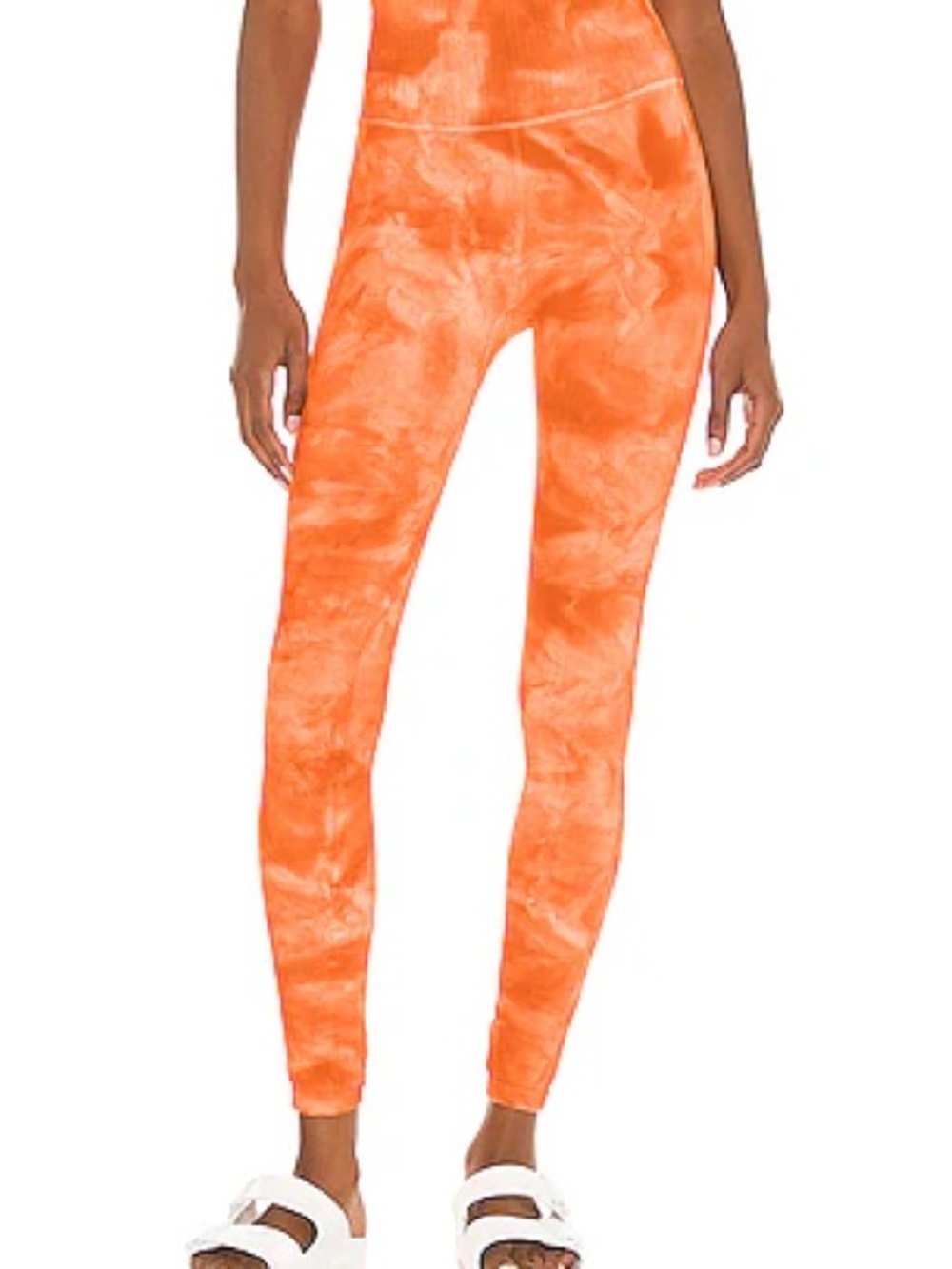 Free People Movement Good Karma Tie Dye Legging in Coral Clay Size XS/S NEW - Picture 1 of 5